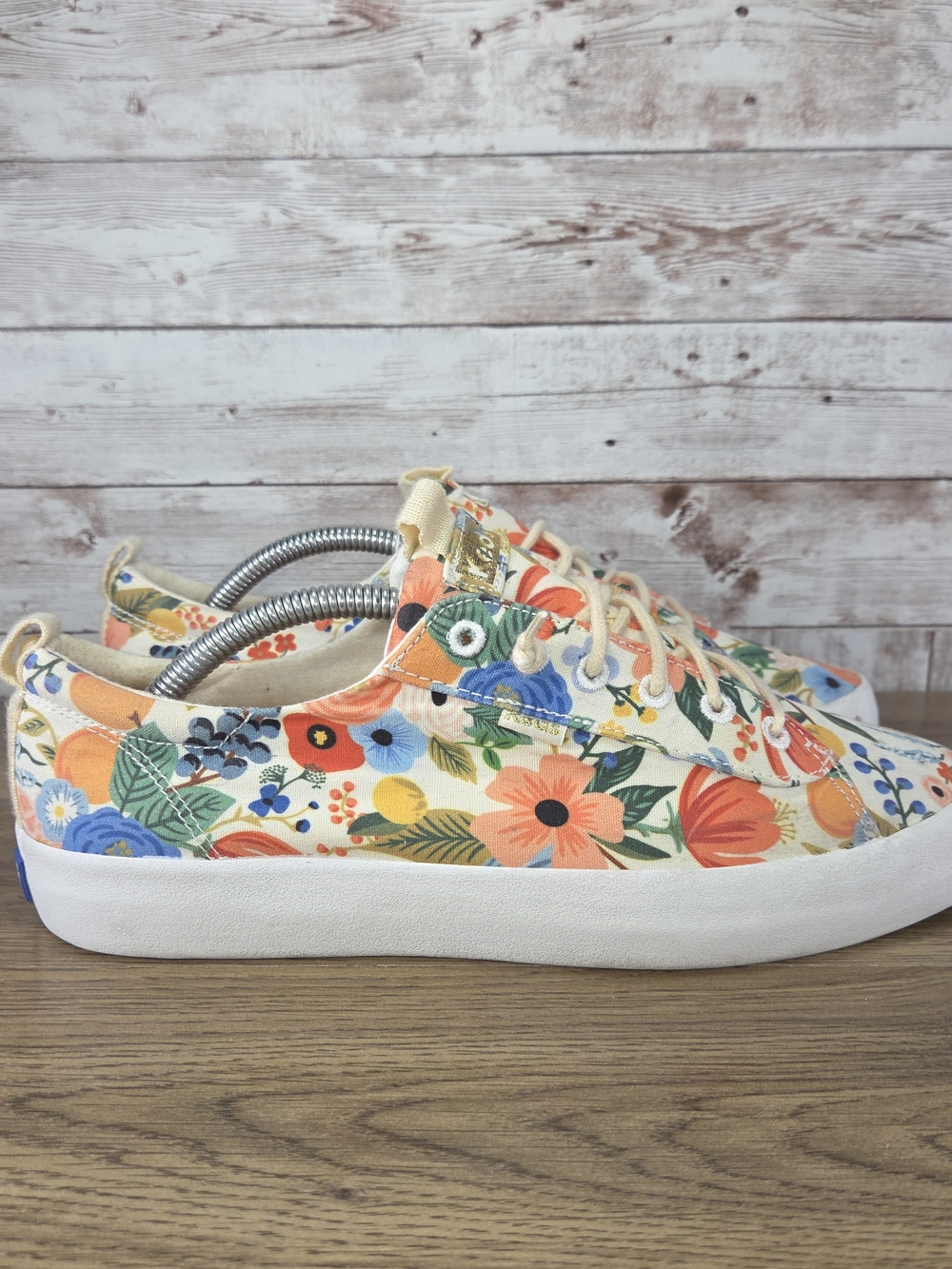 Keds x Rifle Paper Co Kickback Citrus Garden Party 596 Womes Sneakers Size 8